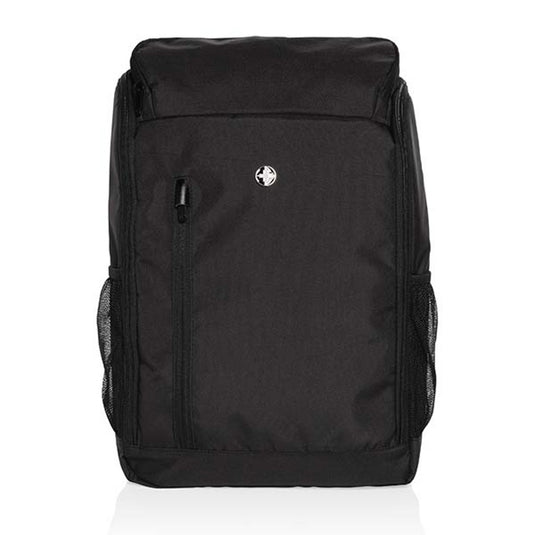 Swiss Peak AWARE™ easy access 15.6'' laptop backpack - Custom Wood Designs