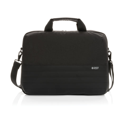 Swiss Peak AWARE™ RFID 15.6'' laptop bag - Custom Wood Designs