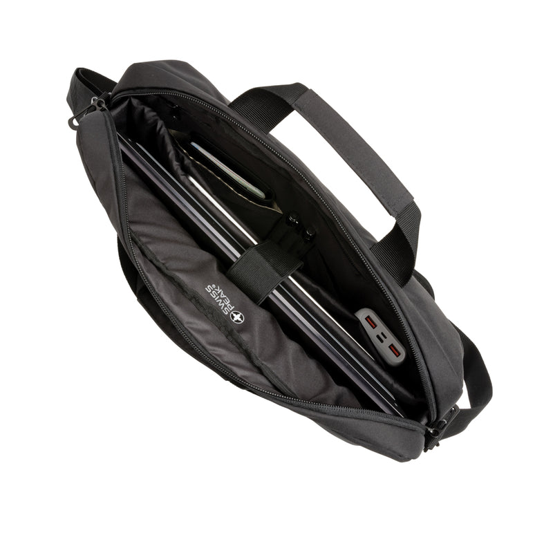 Load image into Gallery viewer, Swiss Peak AWARE™ RFID 15.6'' laptop bag - Custom Wood Designs

