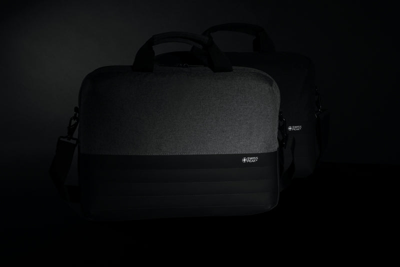 Load image into Gallery viewer, Swiss Peak AWARE™ RFID 15.6'' laptop bag - Custom Wood Designs
