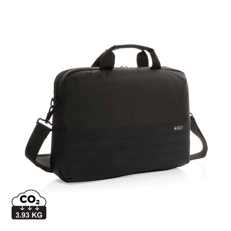 Load image into Gallery viewer, Swiss Peak AWARE™ RFID 15.6'' laptop bag - Custom Wood Designs
