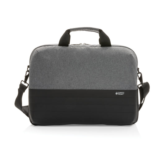 Swiss Peak AWARE™ RFID 15.6'' laptop bag - Custom Wood Designs