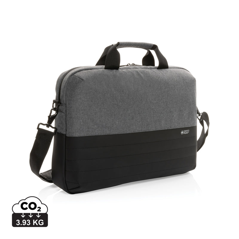 Load image into Gallery viewer, Swiss Peak AWARE™ RFID 15.6'' laptop bag - Custom Wood Designs
