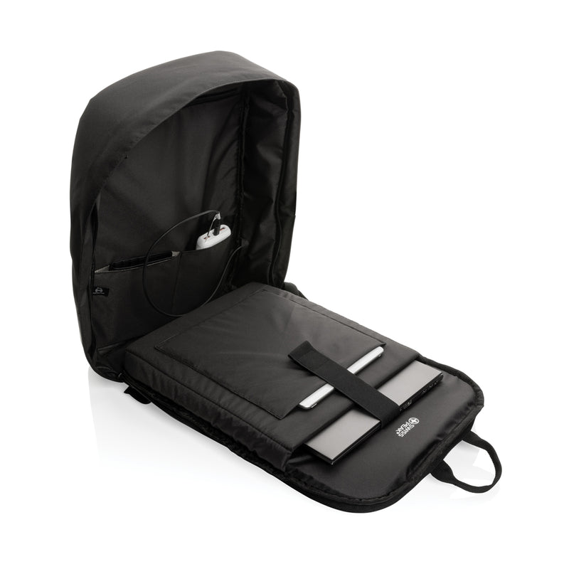 Load image into Gallery viewer, Swiss Peak AWARE™ RFID anti-theft 15.6'' laptop backpack - Custom Wood Designs
