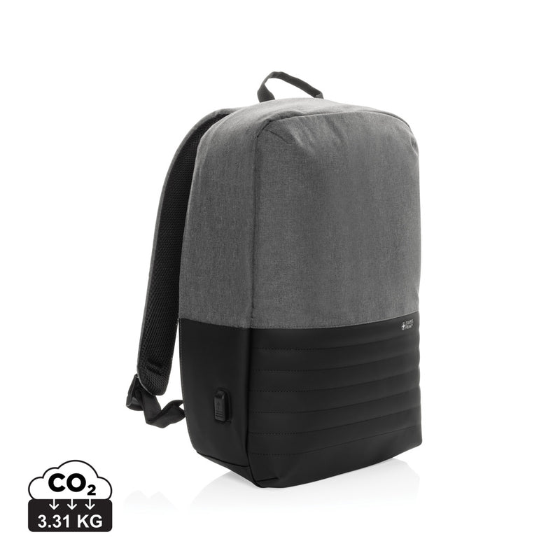 Load image into Gallery viewer, Swiss Peak AWARE™ RFID anti-theft 15.6'' laptop backpack - Custom Wood Designs
