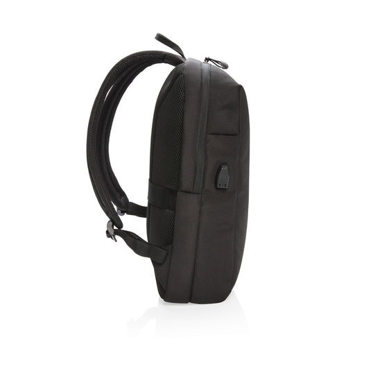 Swiss Peak AWARE™ RFID and USB A laptop backpack - Custom Wood Designs