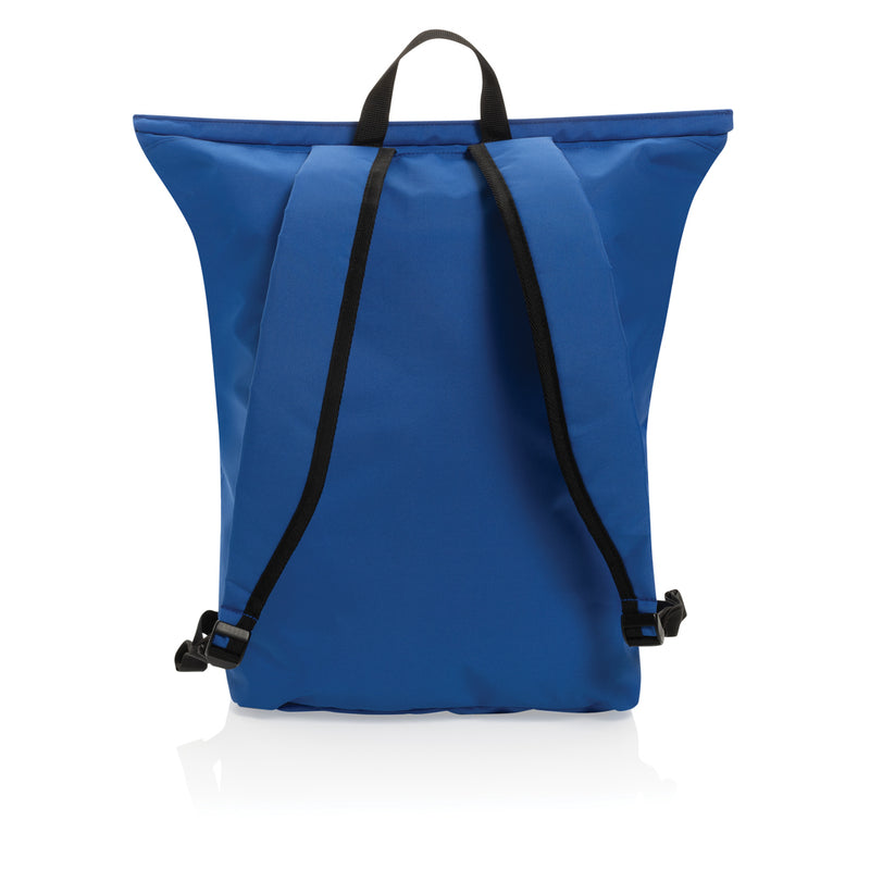 Load image into Gallery viewer, XD Collection Dillon AWARE™ RPET lightweight foldable backpack, eco-friendly travel bag with compact design and adjustable straps.
