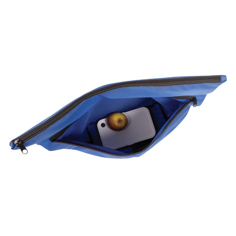 Load image into Gallery viewer, Lightweight foldable backpack from XD Collection Dillon AWARE™ RPET Bags &amp; Travel product, showing its compact, eco-friendly design
