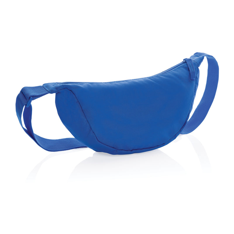 Load image into Gallery viewer, Crescent AWARE™ RPET half moon sling bag - Custom Wood Designs
