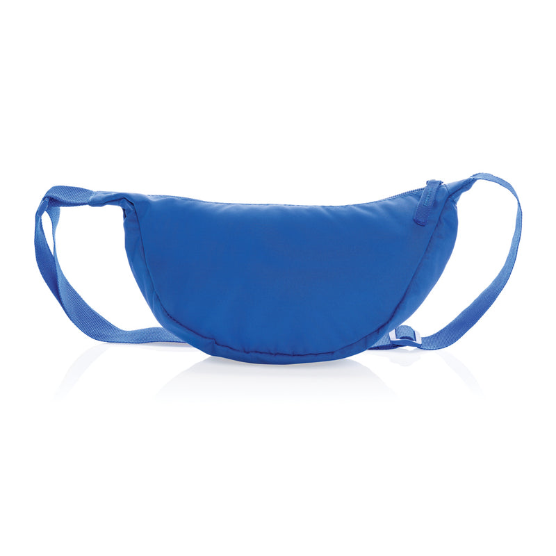 Load image into Gallery viewer, Crescent AWARE™ RPET half moon sling bag - Custom Wood Designs
