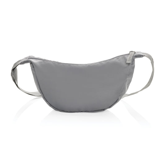Crescent AWARE™ RPET half moon sling bag - Custom Wood Designs
