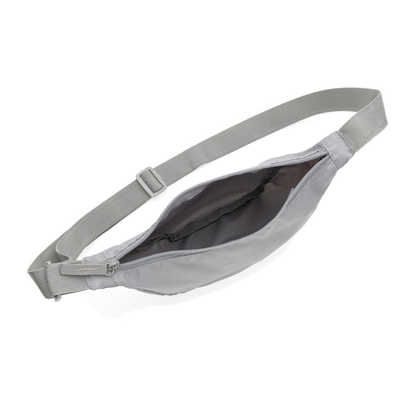 Load image into Gallery viewer, Crescent AWARE™ RPET half moon sling bag - Custom Wood Designs
