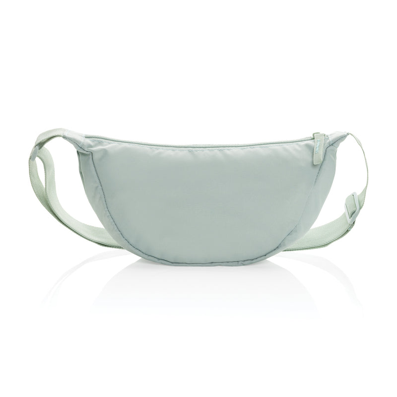 Load image into Gallery viewer, Crescent AWARE™ RPET half moon sling bag - Custom Wood Designs
