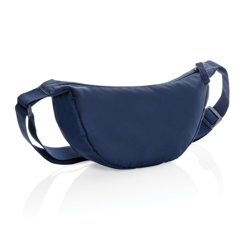 Load image into Gallery viewer, Crescent AWARE™ RPET half moon sling bag - Custom Wood Designs
