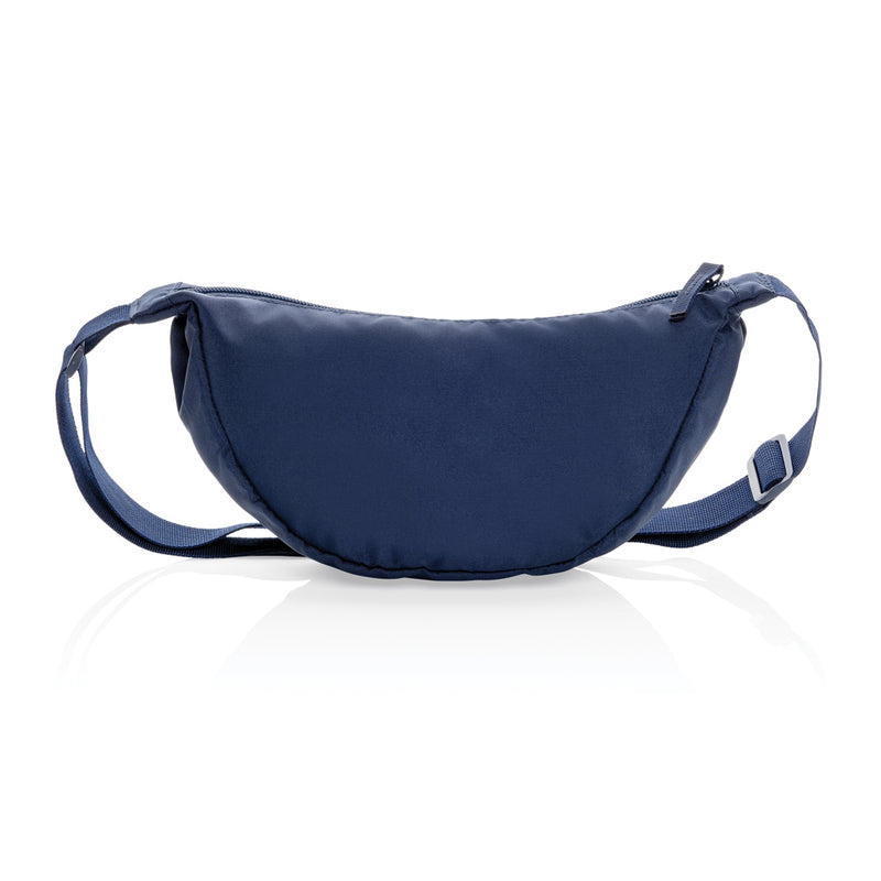 Load image into Gallery viewer, Crescent AWARE™ RPET half moon sling bag - Custom Wood Designs
