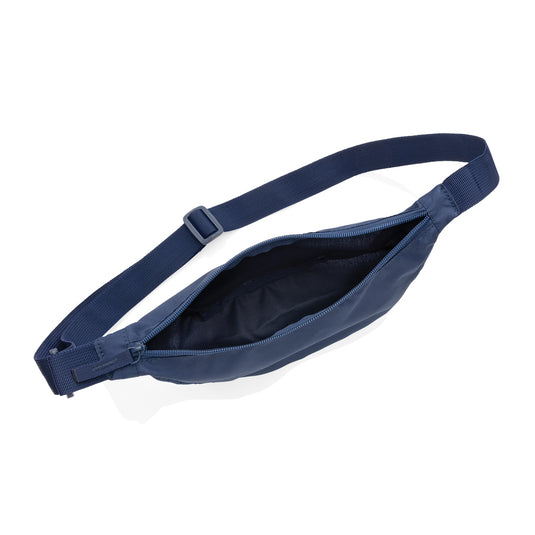 Crescent AWARE™ RPET half moon sling bag - Custom Wood Designs