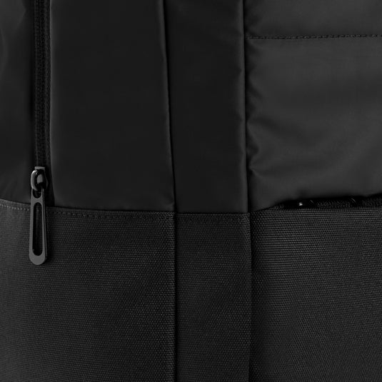 XD Xclusive Armond AWARE™ RPET 15.6-inch laptop backpack with multiple compartments and padded straps, shown from the front.