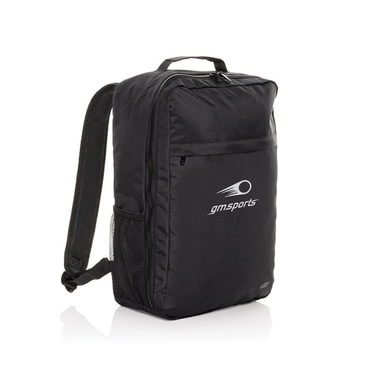 Swiss Peak Aware™ RPET Essential 15.6 inch laptop backpack - Custom Wood Designs