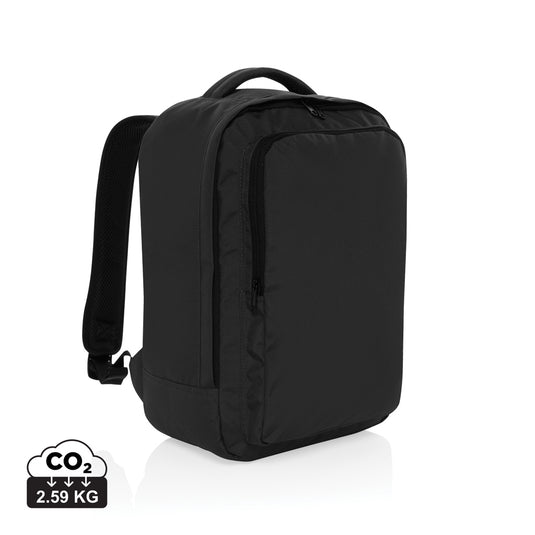 Ace Aware™ RPET Free On Board travel pack by XD Collection, eco-friendly bags for travel, shown in a sleek design.