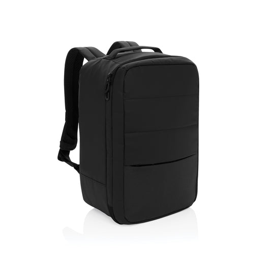 XD Xclusive Armond Aware™ RPET travel pack with multiple compartments, designed for stylish and eco-friendly travel storage.
