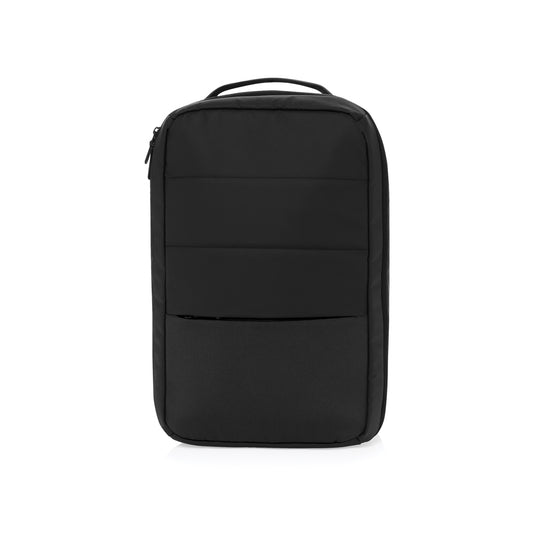 XD Xclusive Armond Aware RPET travel pack bag for on-the-go travel and storage, made from eco-friendly recycled materials.