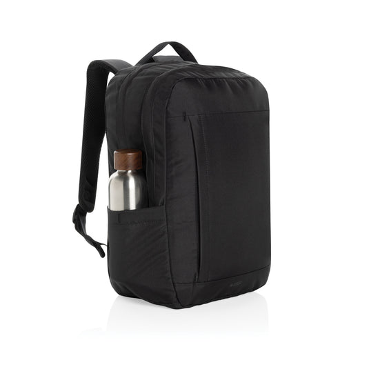 SP Aware™ RPET Edin 100% recycled 15.6 inch laptop backpack - Custom Wood Designs