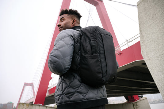 SP Aware™ RPET Edin 100% recycled 15.6 inch laptop backpack - Custom Wood Designs
