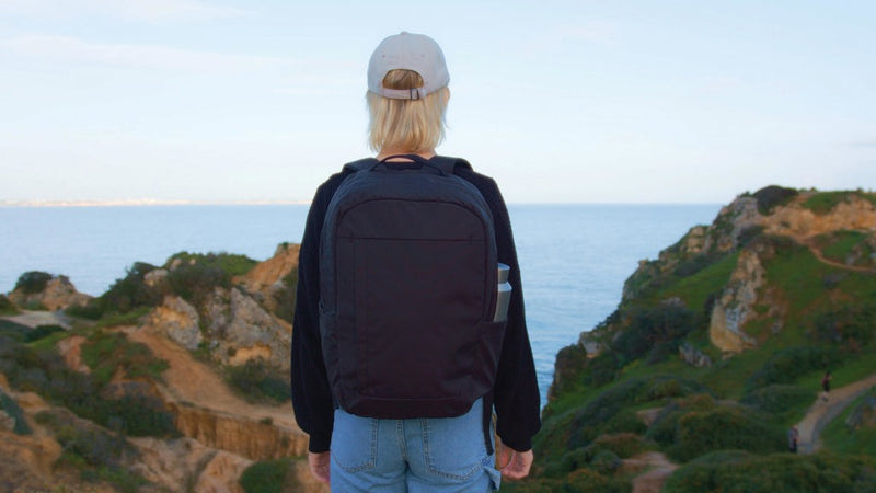 Load image into Gallery viewer, SP Aware™ RPET Edin 100% recycled 15.6 inch laptop backpack - Custom Wood Designs
