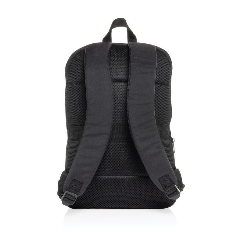 Load image into Gallery viewer, XD Collection Flex Pack Aware RPET expandable slim 15.6-inch laptop backpack with multiple compartments and padded straps.
