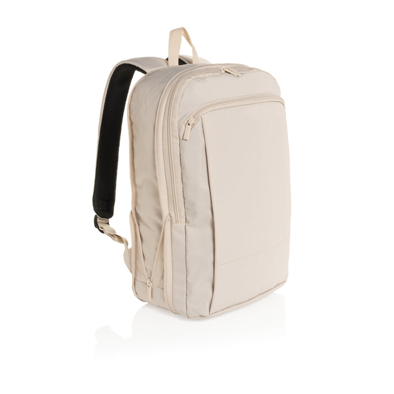 Load image into Gallery viewer, XD Collection Flex pack Aware RPET expandable slim 15.6-inch laptop backpack with multiple compartments and adjustable straps.
