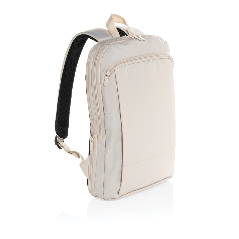 Load image into Gallery viewer, XD Collection Flex pack Aware RPET expandable slim 15.6-inch laptop backpack with multiple compartments and padded shoulder straps.
