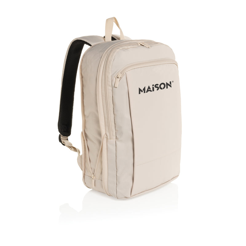 Load image into Gallery viewer, XD Collection Flex pack Aware™ RPET expandable slim 15.6-inch laptop backpack with multiple compartments and adjustable straps.
