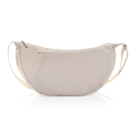 Crescent XL AWARE™ RPET half moon sling bag - Custom Wood Designs Crescent XL AWARE™ RPET half moon sling bag