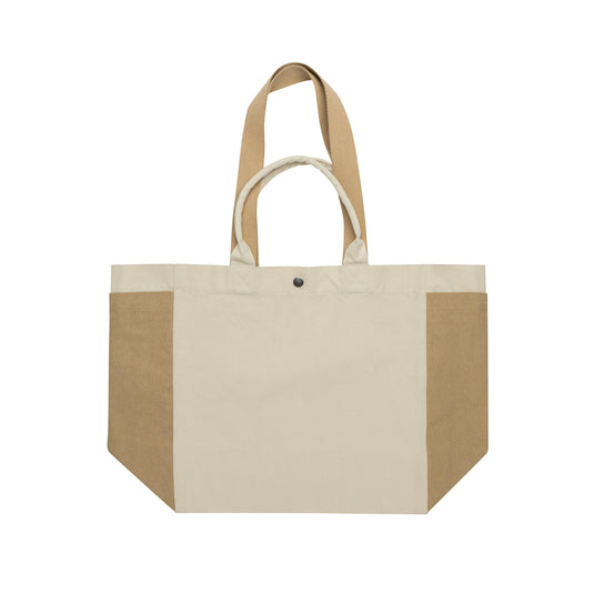 BEAU AWARE™ 400gsm recycled canvas all-round shopper - Custom Wood Designs