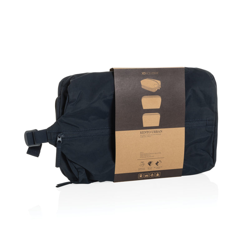 Load image into Gallery viewer, KENTO URBAN RCS recycled nylon packing cube set
