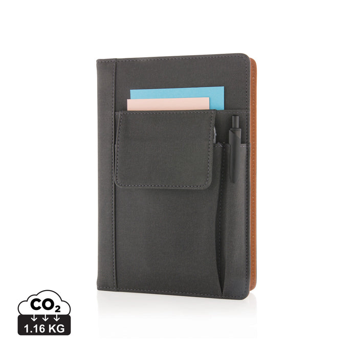 Notebook with phone pocket - Custom Wood Designs
