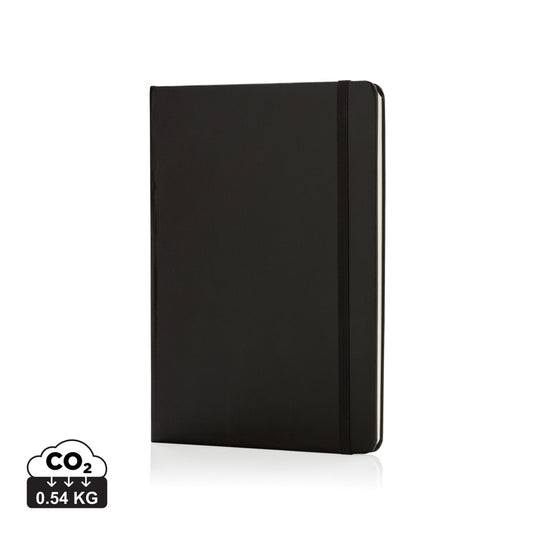 A5 hardcover notebook from XD Collection with classic design, featuring a sturdy cover and lined pages for writing and note-taking.