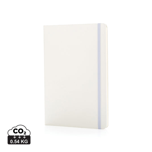 A5 plain hardcover sketchbook from XD Collection featuring a classic black design, suitable for sketches and artistic projects.