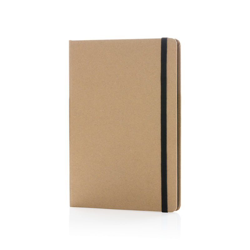 Load image into Gallery viewer, A5 kraft notebook from XD Collection with a sturdy cover, perfect for writing and note-taking.
