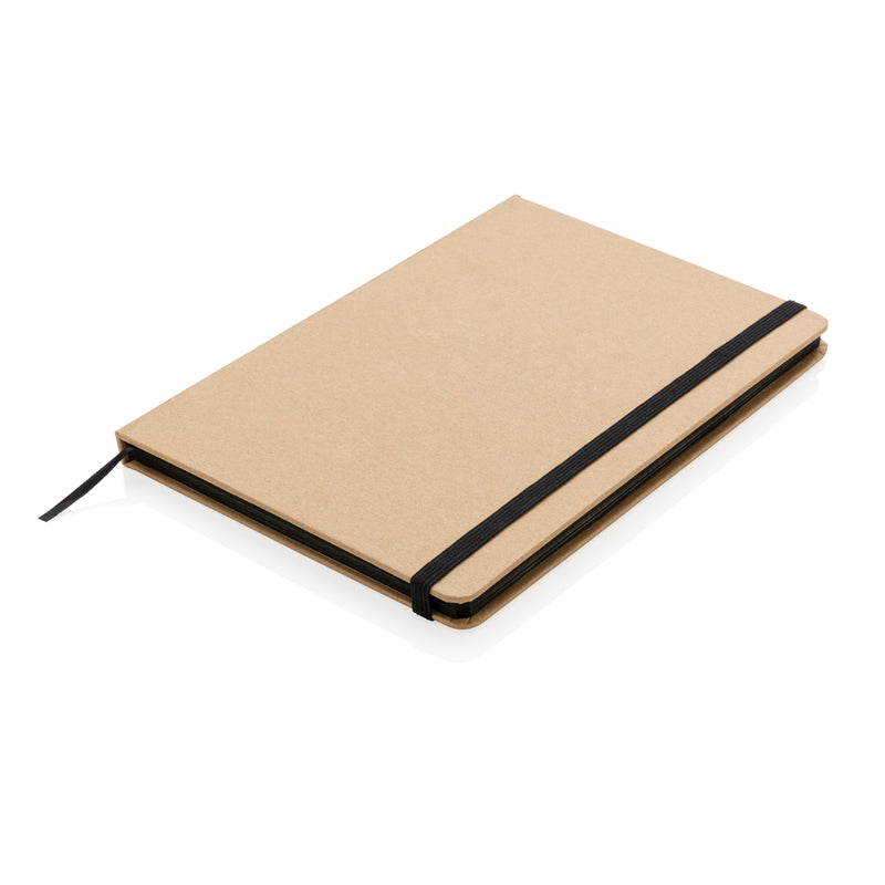Load image into Gallery viewer, A5 kraft notebook from XD Collection with a sturdy cover and blank pages, ideal for note-taking and journaling.

