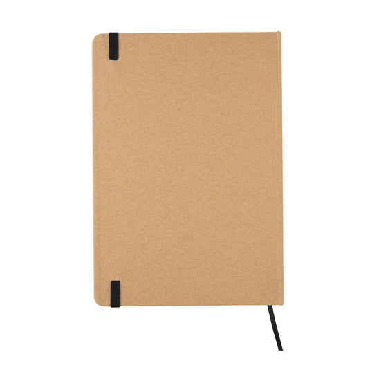 A5 kraft notebook from XD Collection with a simple, natural cover for writing and note-taking.