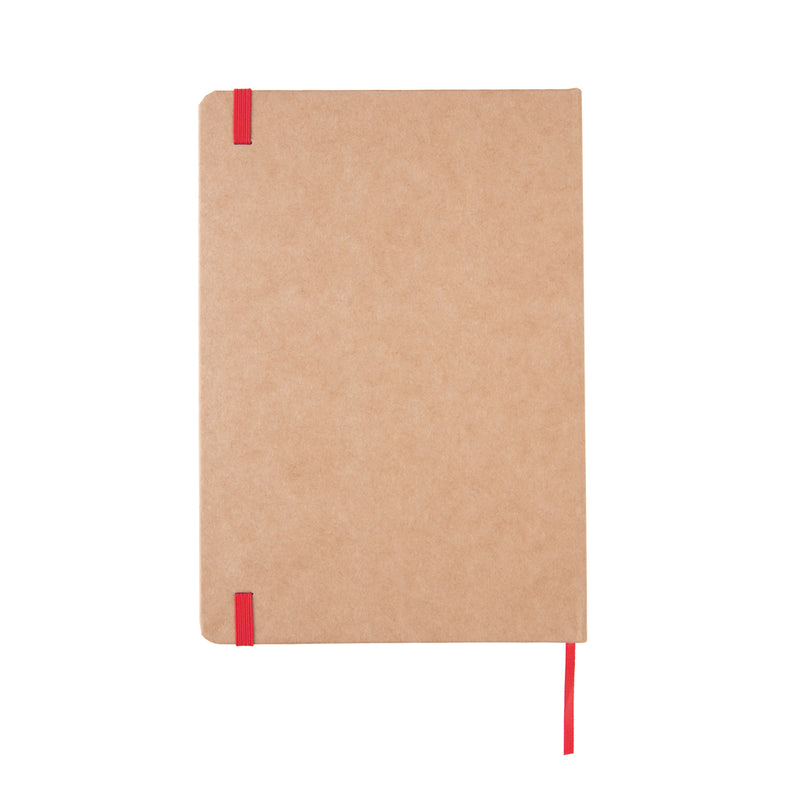 Load image into Gallery viewer, A5 kraft notebook from XD Collection with a sturdy cover and blank pages, ideal for note-taking and creative journaling.
