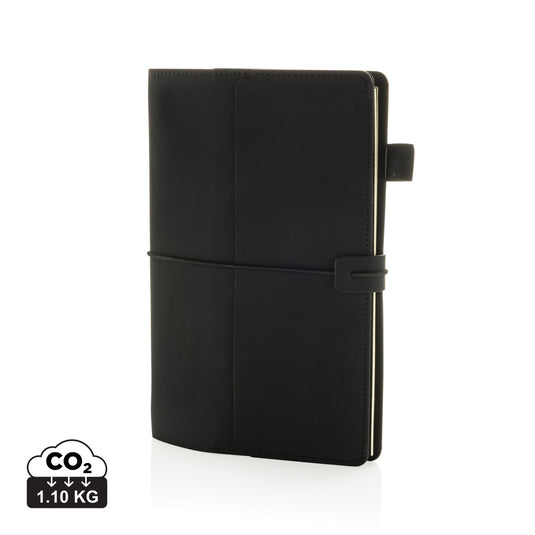 XD Collection Daily Notes Binder 3-in-1 refillable PU notebook with portfolio style and organized interior pages.
