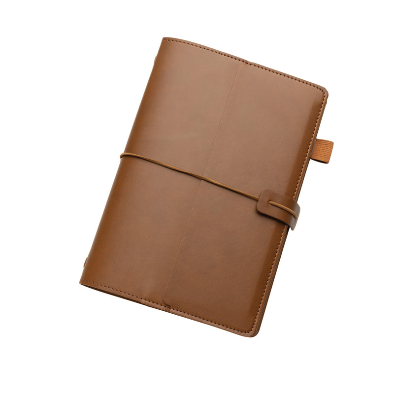 Load image into Gallery viewer, XD Collection Daily Notes Binder 3-in-1 refillable PU notebook with organized compartments and sleek black cover.
