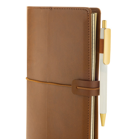 XD Collection Daily Notes Binder 3 in 1 refillable PU notebook with multiple sections and a sleek portfolio design.
