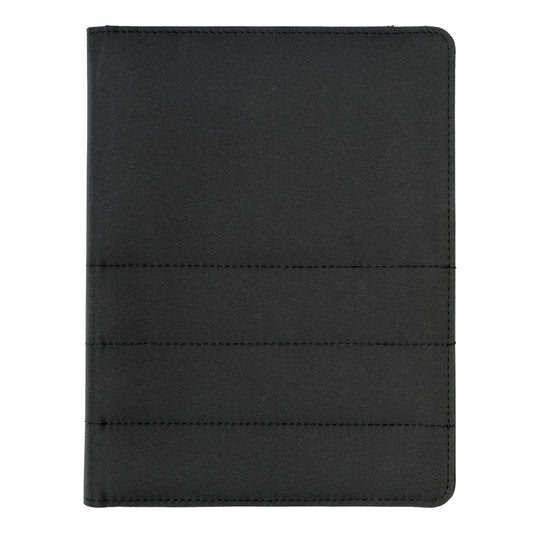 Impact AWARE™ RPET A5 notebook by XD Xclusive featuring durable recycled material and a sleek, portable design.