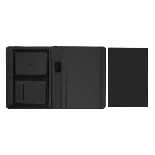 Impact AWARE™ RPET A5 notebook by XD Xclusive featuring a durable eco-friendly cover and lined pages for note-taking.