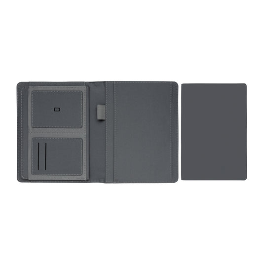 Impact AWARE™ RPET A5 notebook by XD Xclusive, eco-friendly notebook with durable cover and lined pages for note-taking.