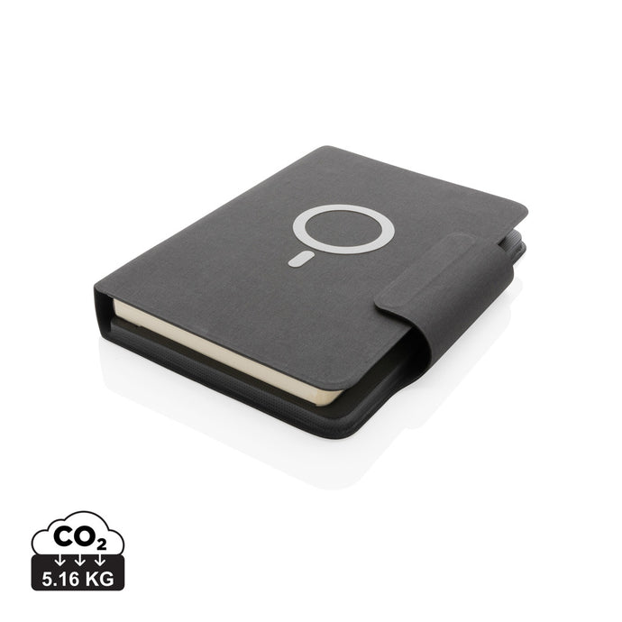 Artic Magnetic 10W wireless charging A5 notebook - Custom Wood Designs