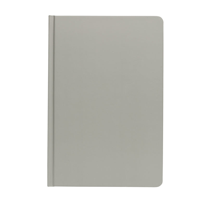 Load image into Gallery viewer, A5 Impact stone paper hardcover notebook from XD Collection, featuring a sturdy black cover and pages inside.
